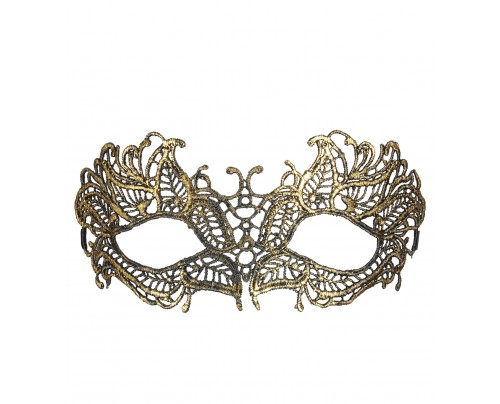 MASCHERA PIZZO ORO ANTICO