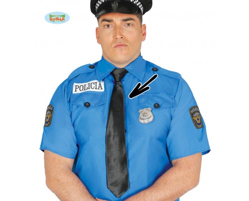 CRAVATTA NERA DA UOMO