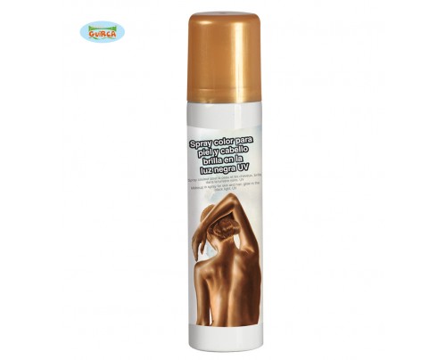 TRUCCO SPRAY COLORE ORO