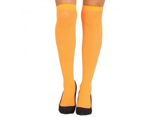 CALZE PARIGINE ARANCIO FLUOR