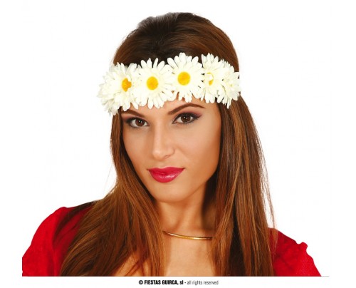 CORONA FIORI BIANCHI