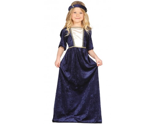 DAMA MEDIEVALE BLU